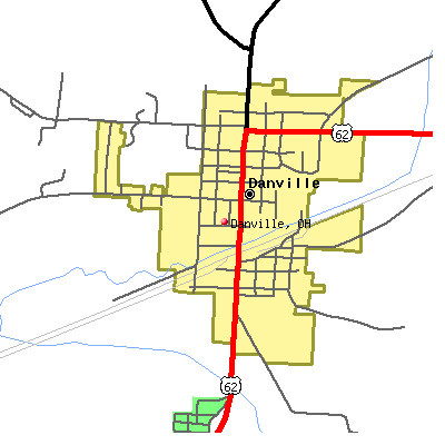 Danville map