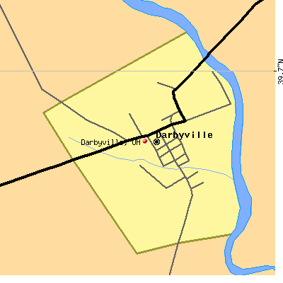 Darbyville map