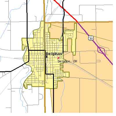 Delphos map
