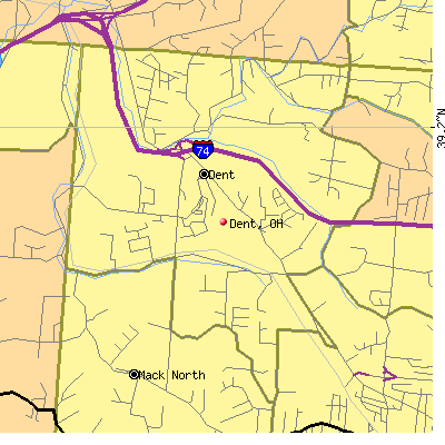 Dent map