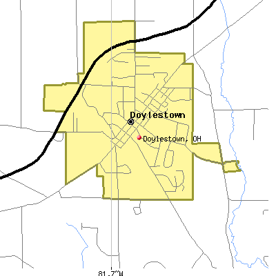 Doylestown map