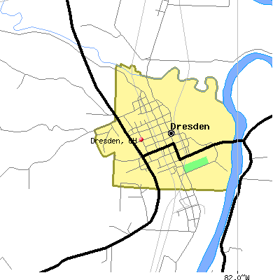 Dresden map