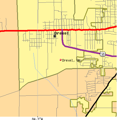 Drexel map