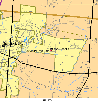 Five Points map