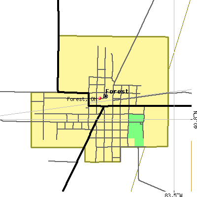 Forest map