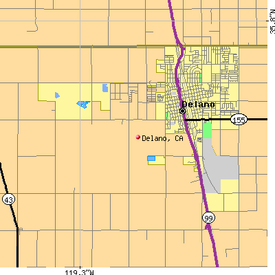 Delano map