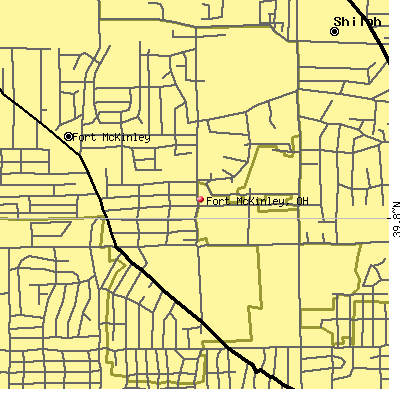 Fort McKinley map