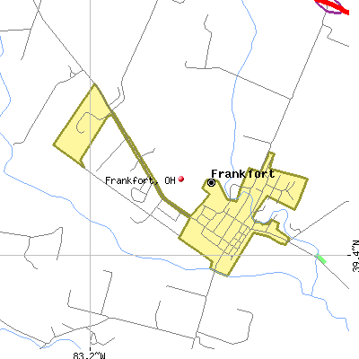 Frankfort map