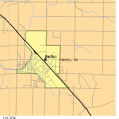 Delhi map