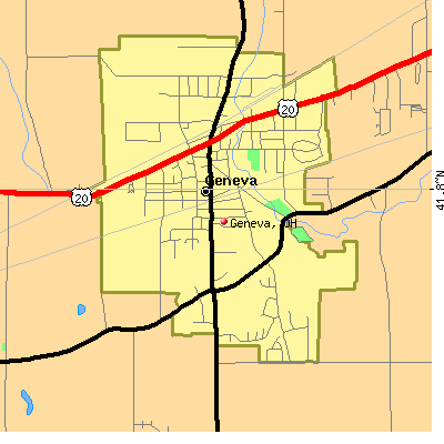 Geneva map