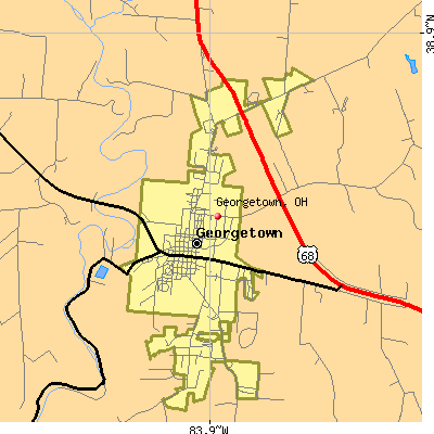Georgetown map