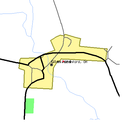 Glenford map