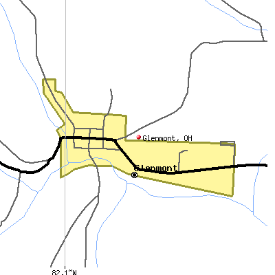 Glenmont map