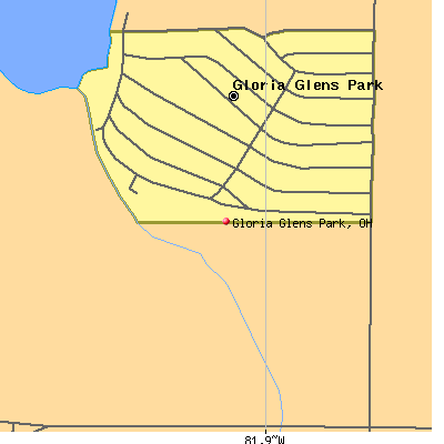 Gloria Glens Park map