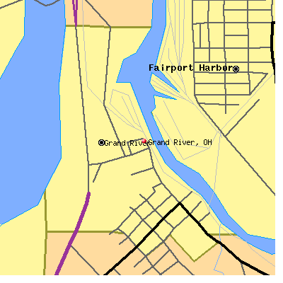 Grand River map
