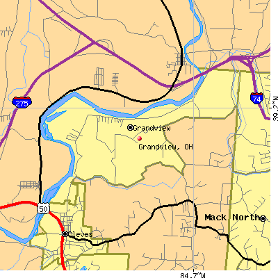 Grandview map