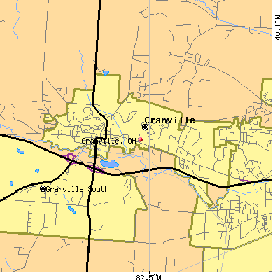 Granville map