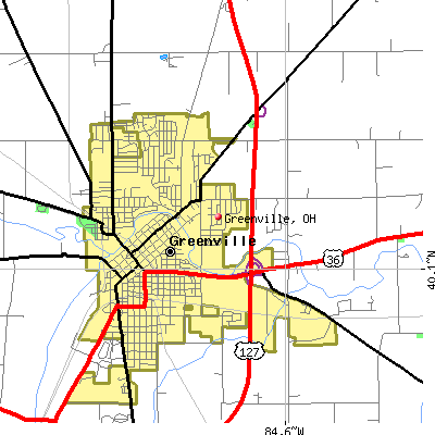 Greenville map