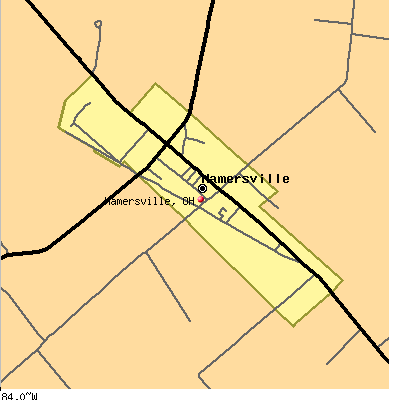 Hamersville map