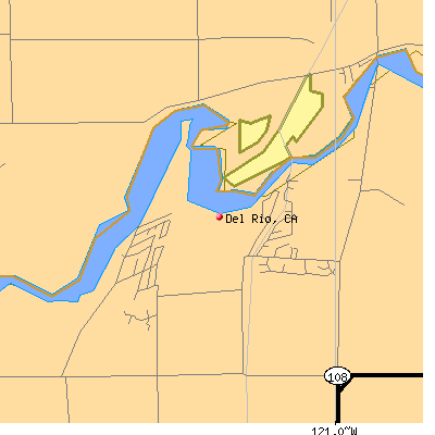 Del Rio map