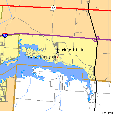 Harbor Hills map