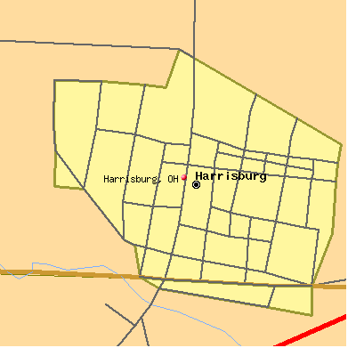 Harrisburg map
