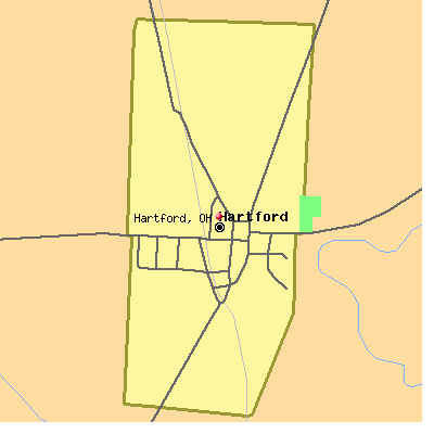 Hartford map