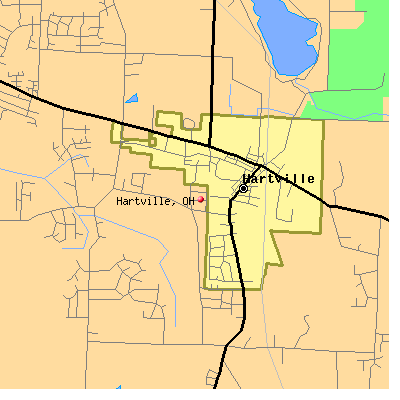 Hartville map