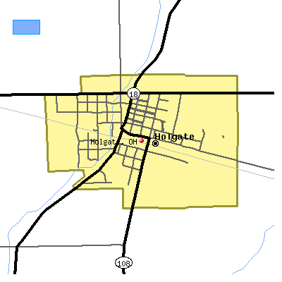 Holgate map