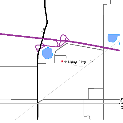 Holiday City map