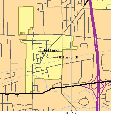 Holland map