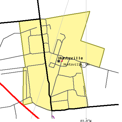 Huntsville map