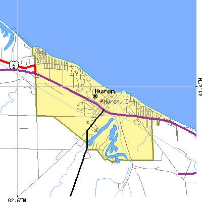 Huron map