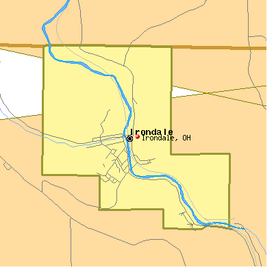 Irondale map