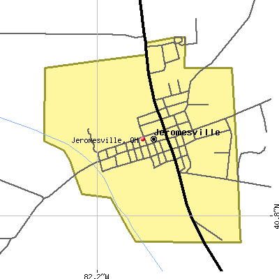 Jeromesville map