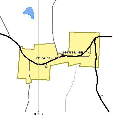Jerusalem map
