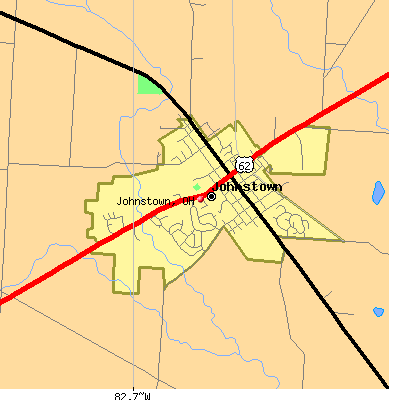 Johnstown map