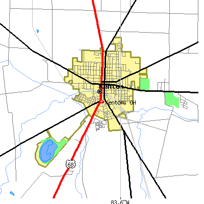 Kenton map