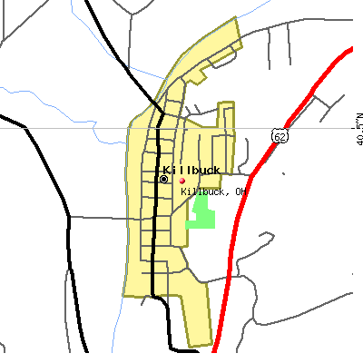 Killbuck map