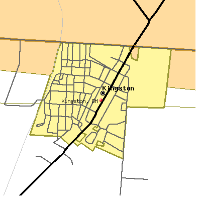 Kingston map