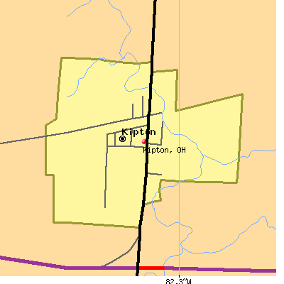 Kipton map