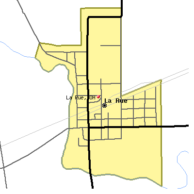 La Rue map