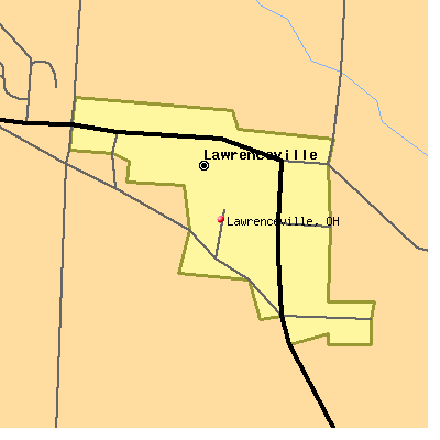 Lawrenceville map