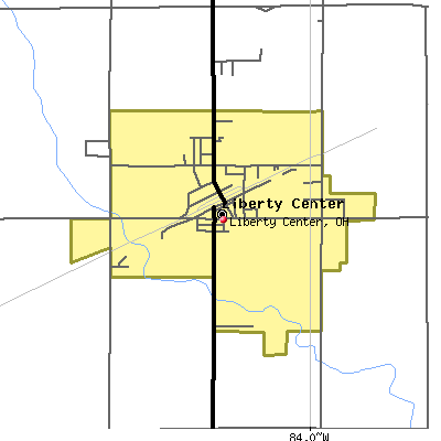 Liberty Center map