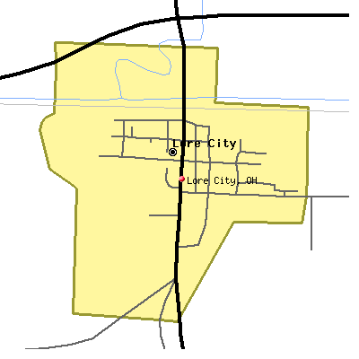 Lore City map