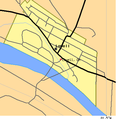 Lowell map