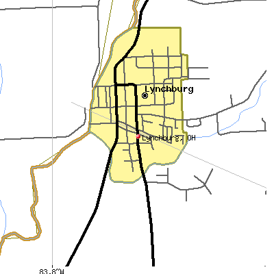 Lynchburg map