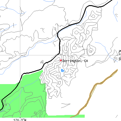 Dorrington map