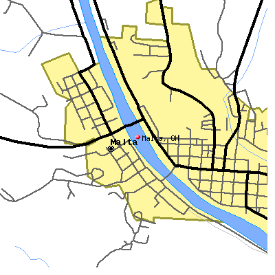 Malta map