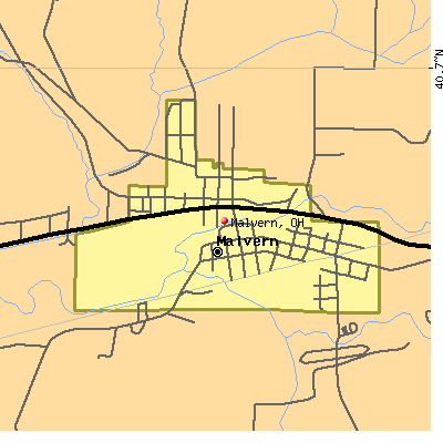 Malvern map